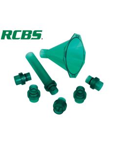 RCBS Quick Change Powder Funnel Kit with nozzles

