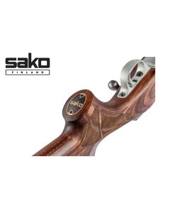 Sako 90 Varmint rifle with heavy barrel for precision shooting

