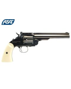 ASG Schofield 6″ Steel Grey .177 BB Co2 Revolver