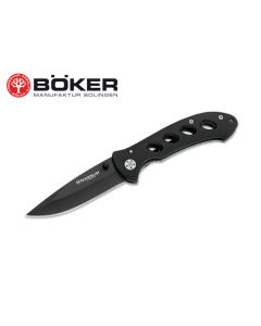 Boker Magnum Shadow Folding Knife – Tactical Black Blade

