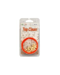 Top Clean air rifle pull through cleaning kit with cord and felt patches


