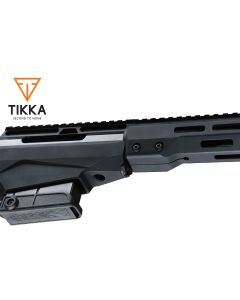 Tikka T3X TAC A1 tactical rifle with folding stock and aluminium chassis

