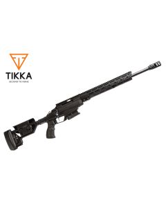 Tikka T3X TAC A1 tactical rifle with folding stock and aluminium chassis

