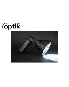 Richter Optik Trigger Lamp mounted on rifle

