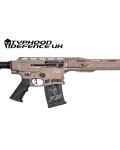 Typhoon F12 Maxi semi-auto shotgun with extended handguard

