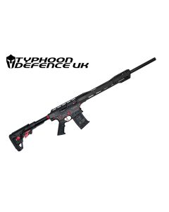 Typhoon F12 Sport 12G semi-auto shotgun with extended handguard

