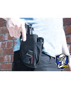 Umarex belt holster holding air pistol

