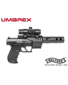Umarex Walther Nighthawk CO2 pellet pistol with red dot sight

