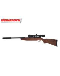 Weihrauch HW98 break barrel target air rifle with adjustable cheekpiece

