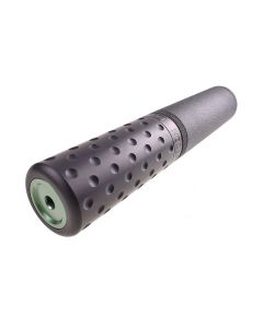 Wildcat Evolution modular sound moderator for rifles on display

